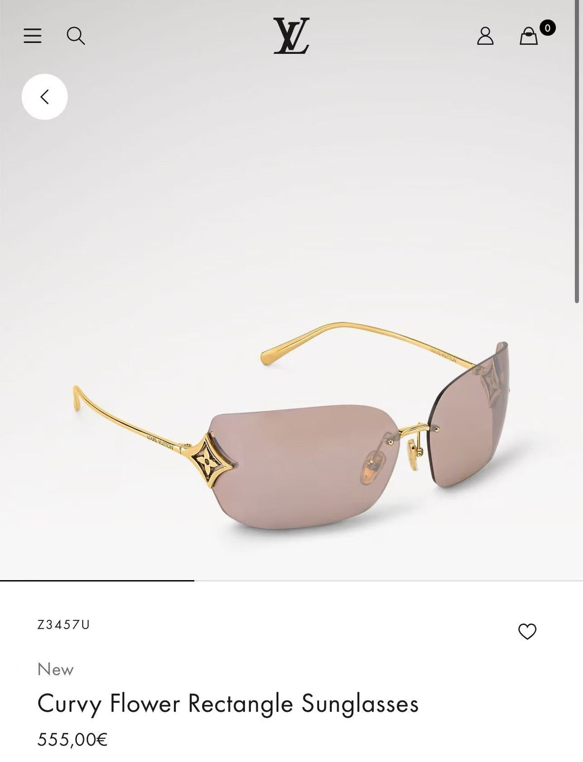 Louis Vuitton Sunglasses – Z3457U