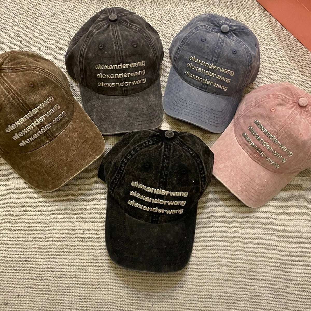 Alexander Wang Distressed Baseball Cap