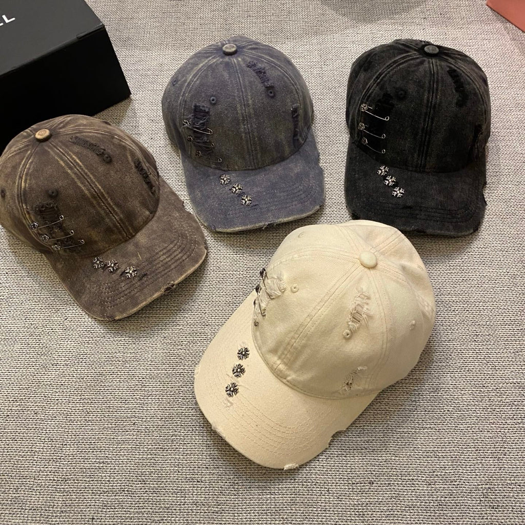 Vintage Washed Distressed Baseball Cap