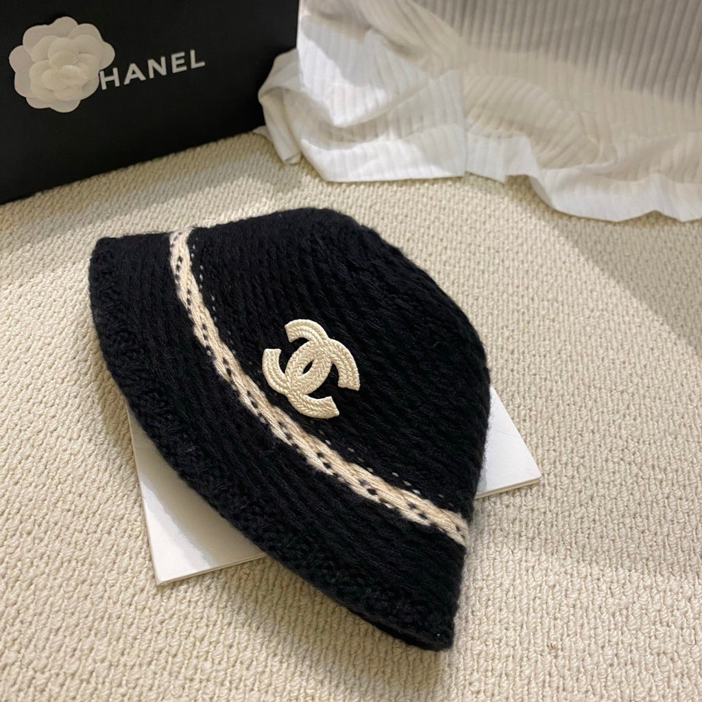 Chanel Autumn/Winter Knitted Bucket Hat