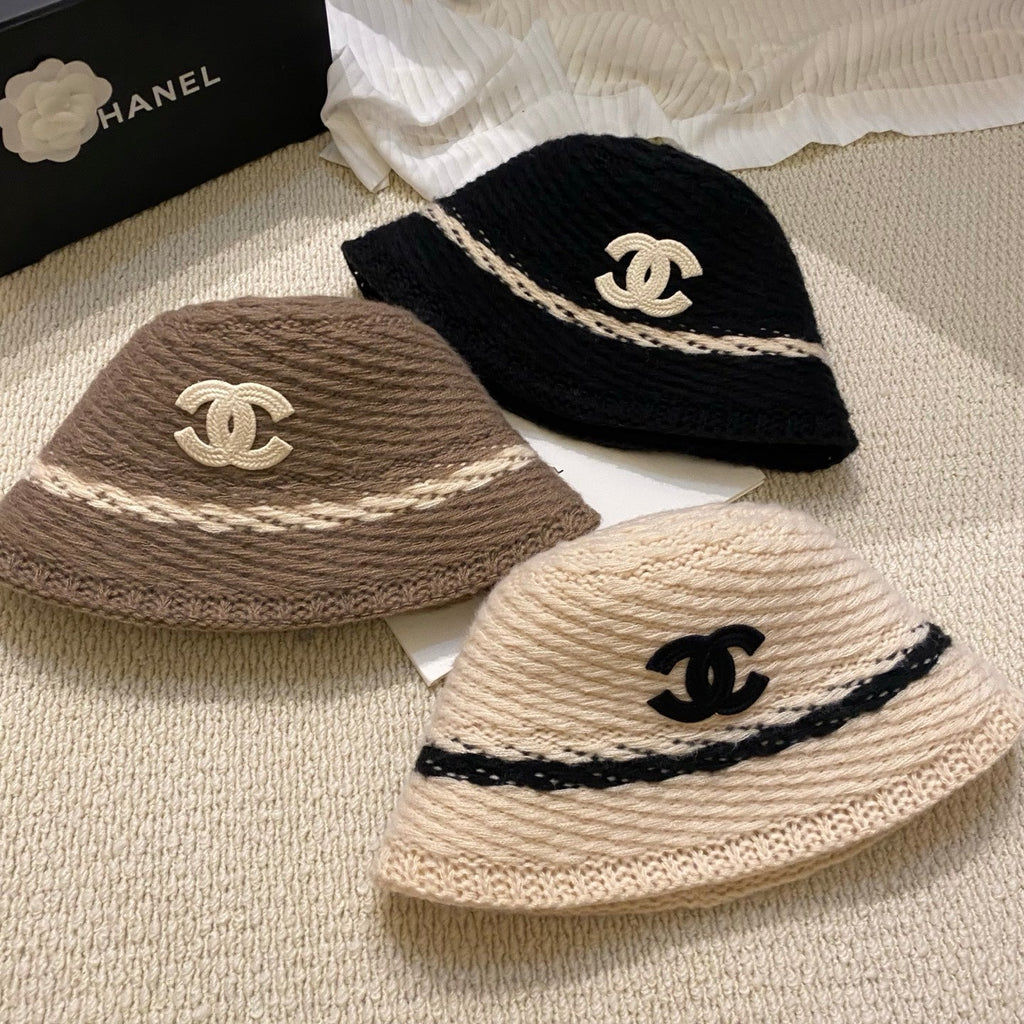 Chanel Autumn/Winter Knitted Bucket Hat