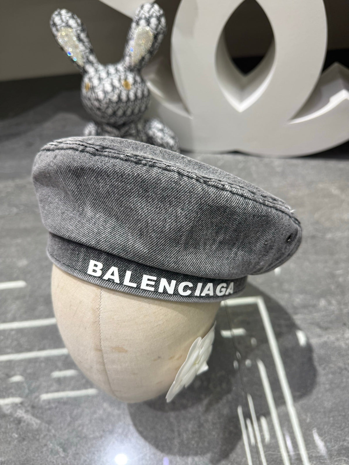 Balenciaga New Denim Beret