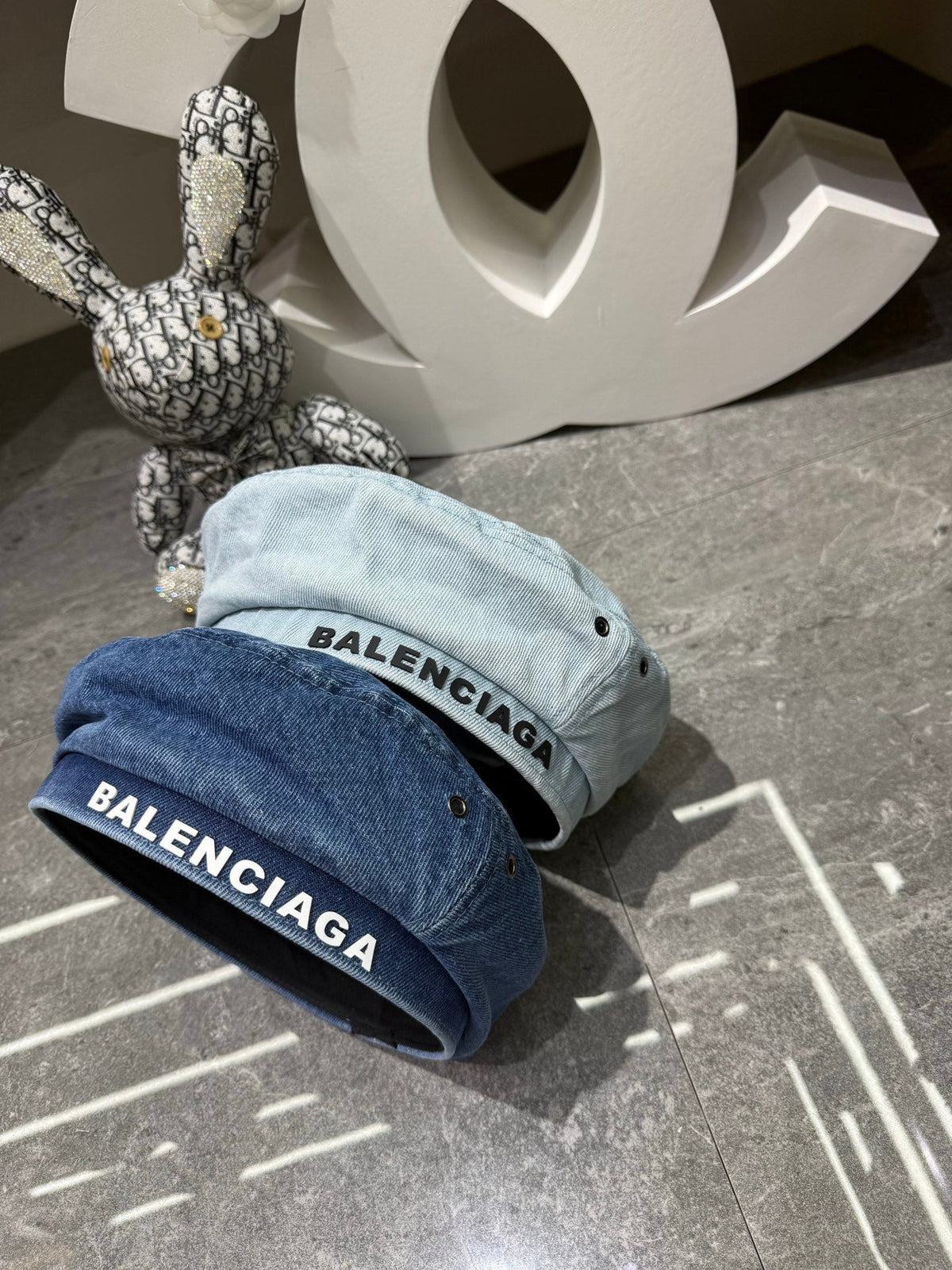 Balenciaga New Denim Beret