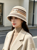 Chanel Knitted Wool Bucket Hat