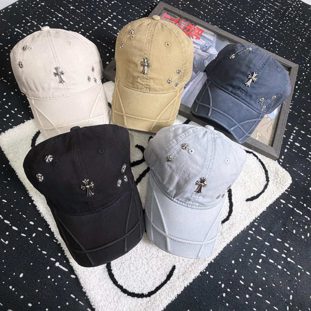 CHROME HEARTS Vintage Cross Baseball Cap