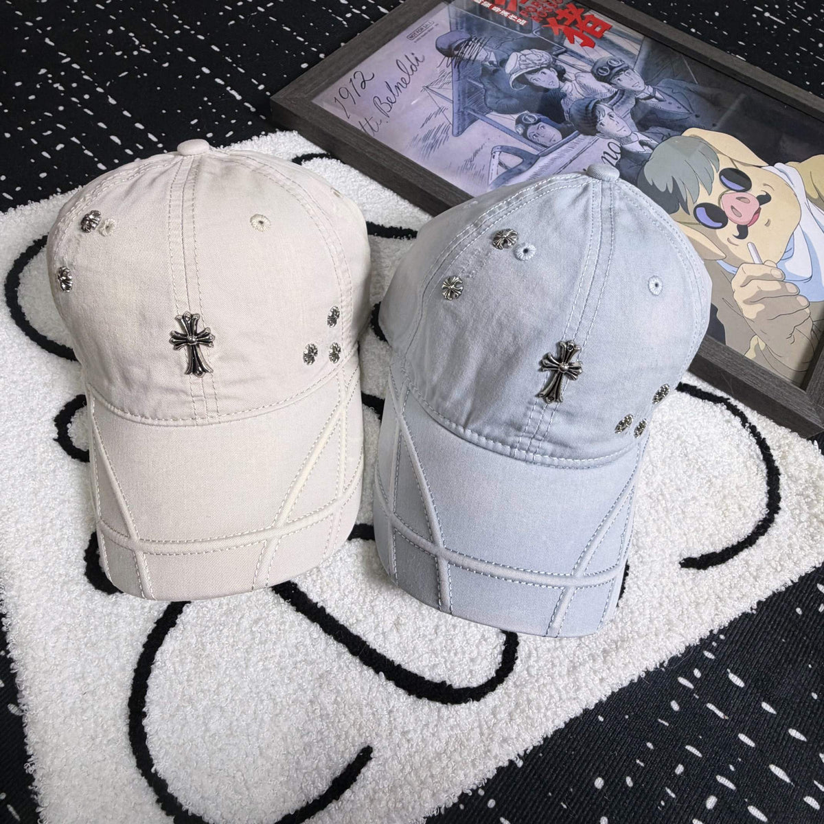 CHROME HEARTS Vintage Cross Baseball Cap