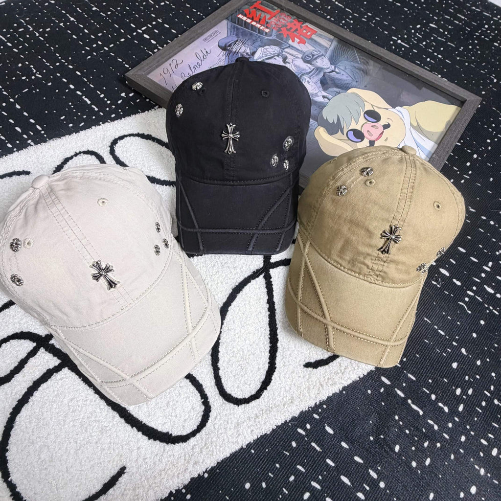 CHROME HEARTS Vintage Cross Baseball Cap