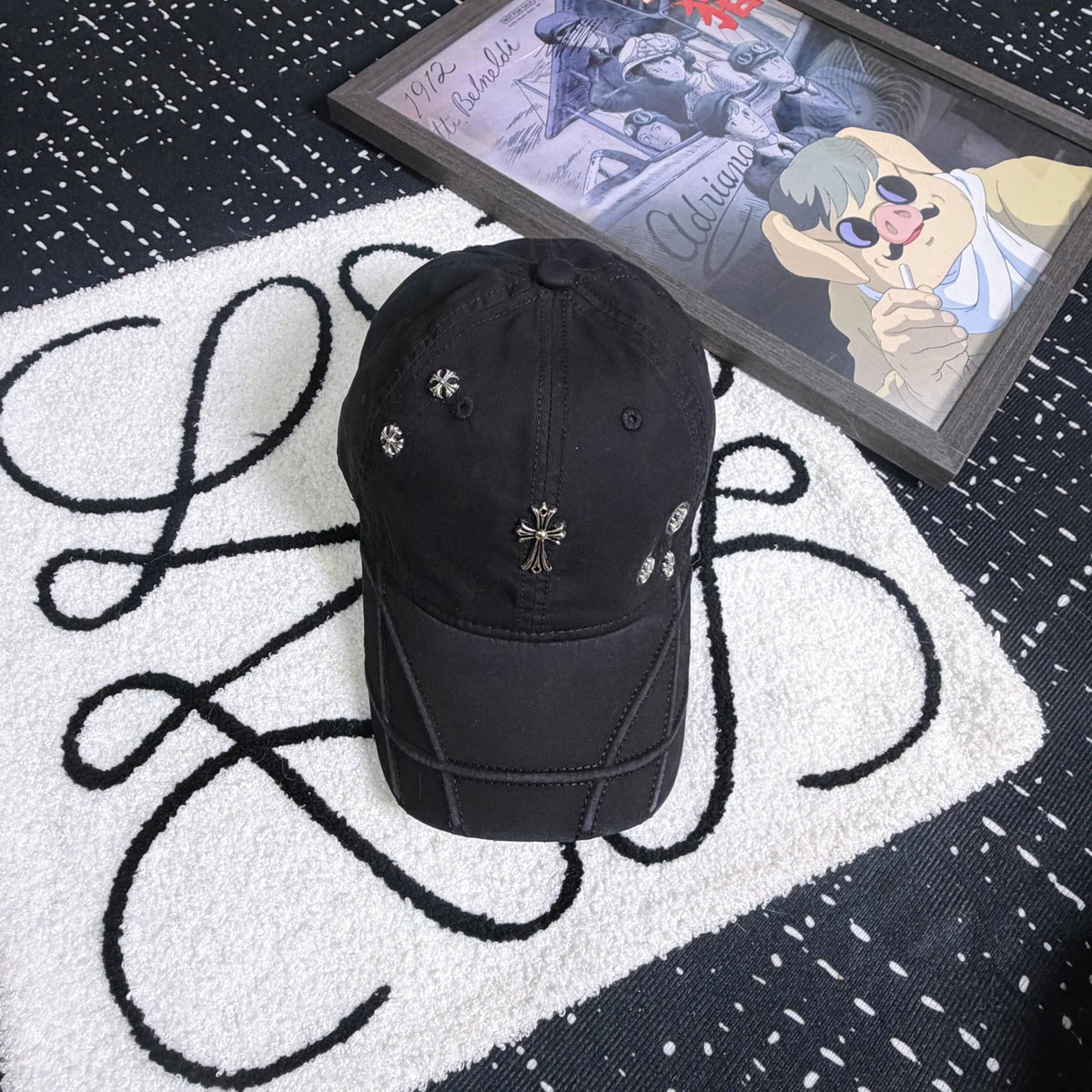 CHROME HEARTS Vintage Cross Baseball Cap