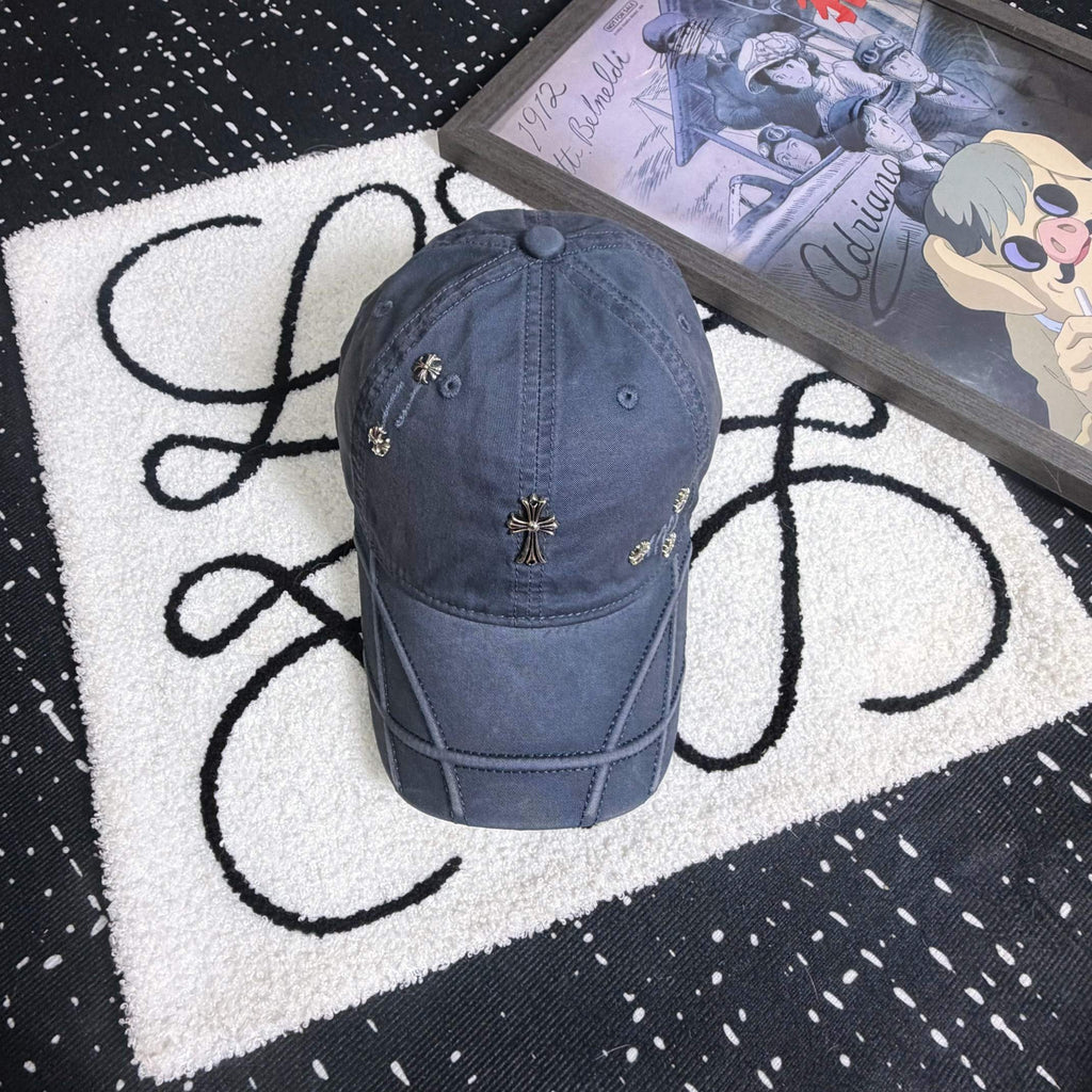 CHROME HEARTS Vintage Cross Baseball Cap