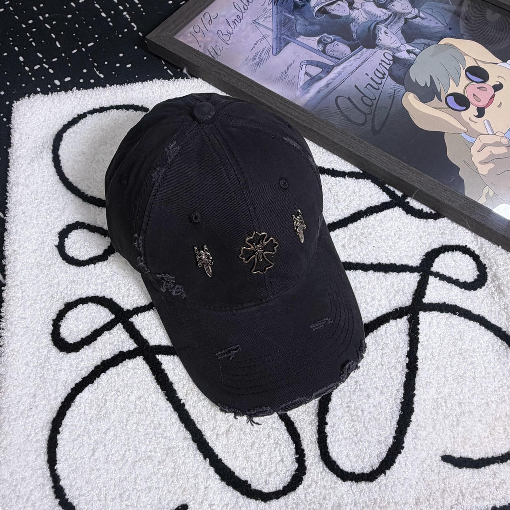 CHROME HEARTS Vintage Cross Baseball Cap