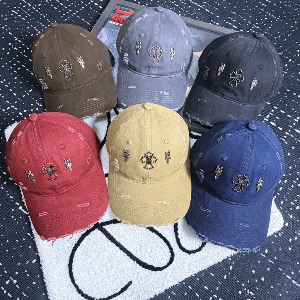 CHROME HEARTS Vintage Cross Baseball Cap