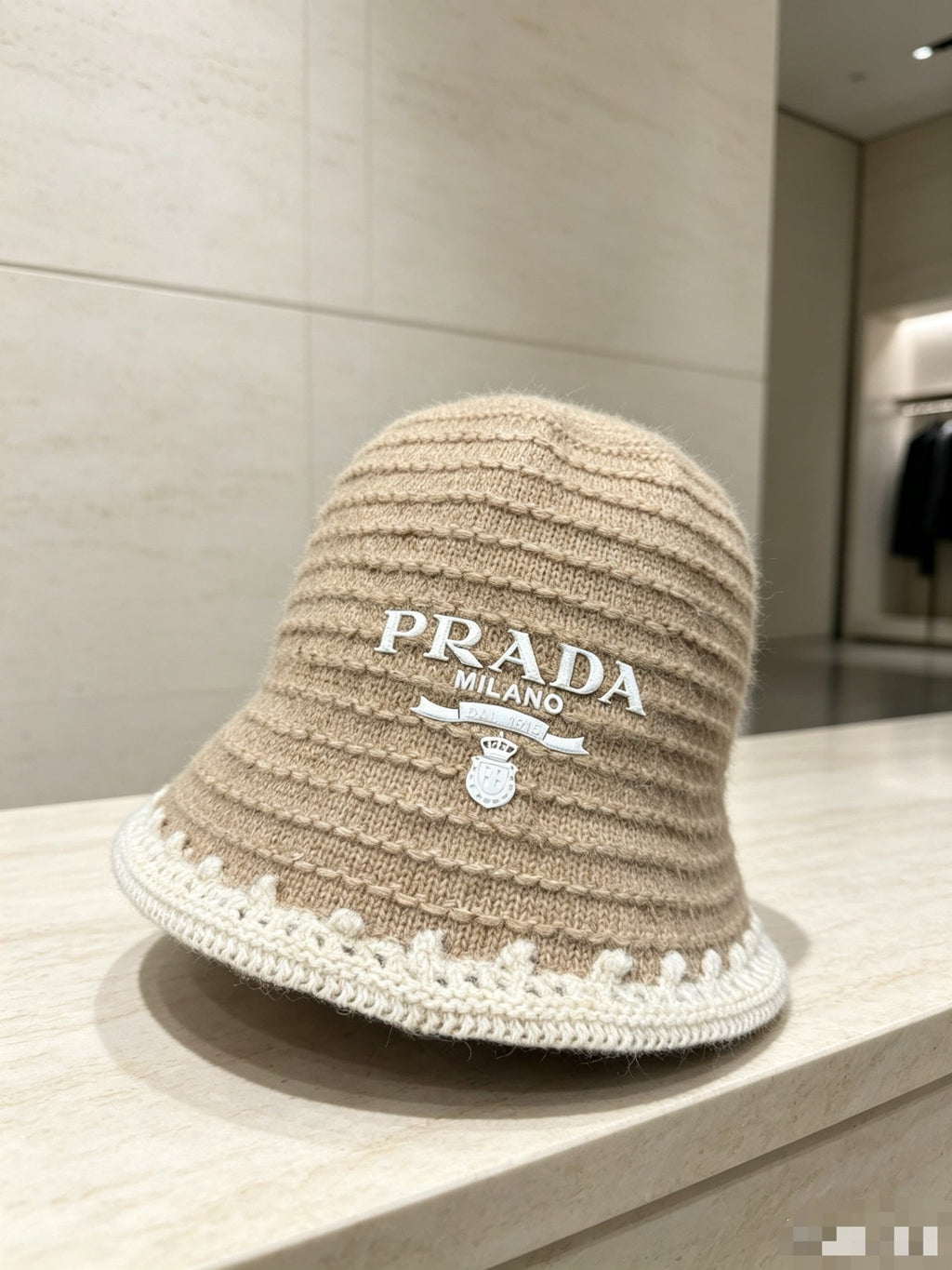 Prada Wool Bucket Hat