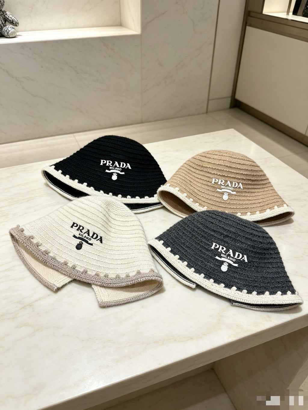 Prada Wool Bucket Hat
