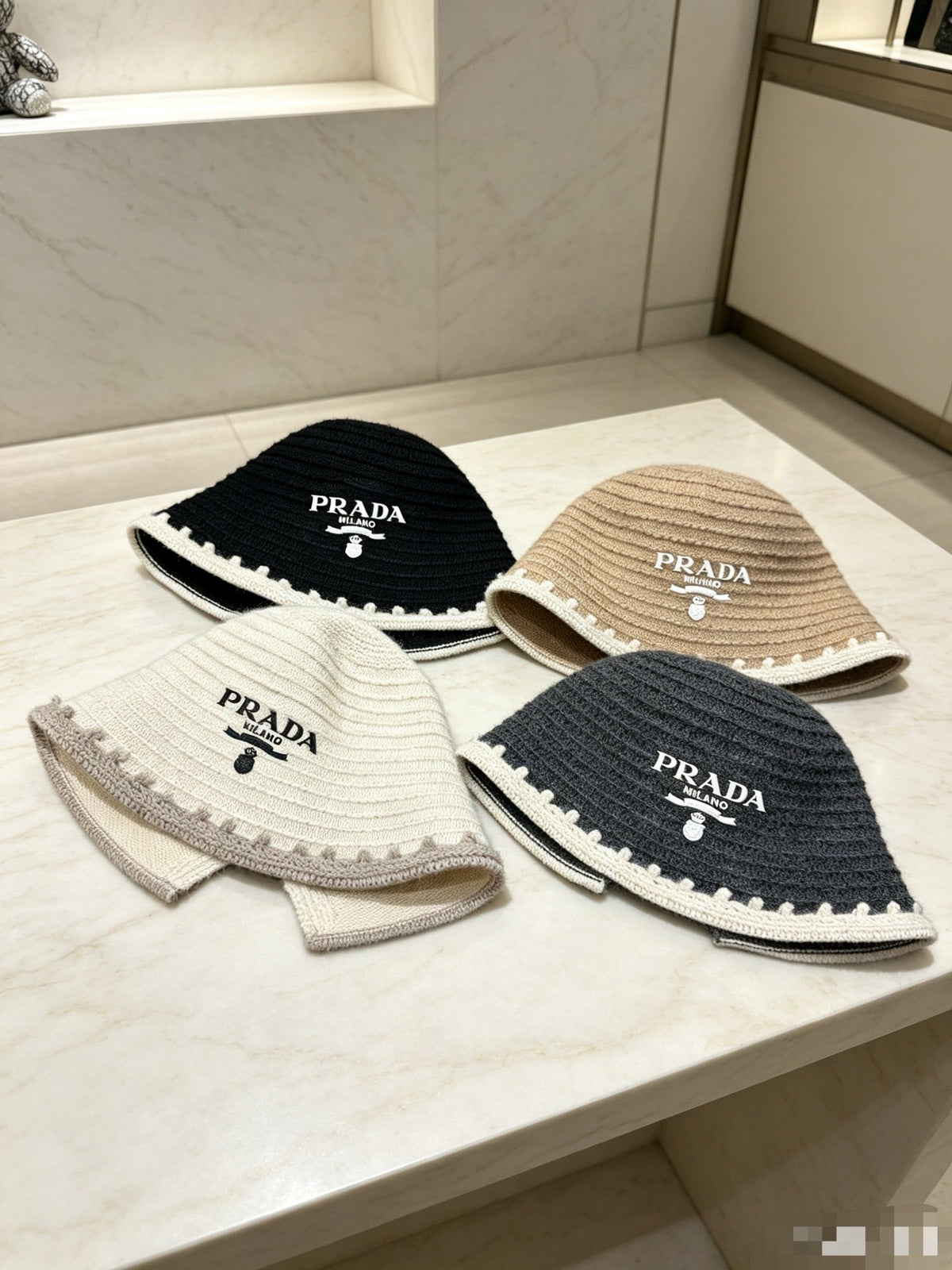 Prada Wool Bucket Hat