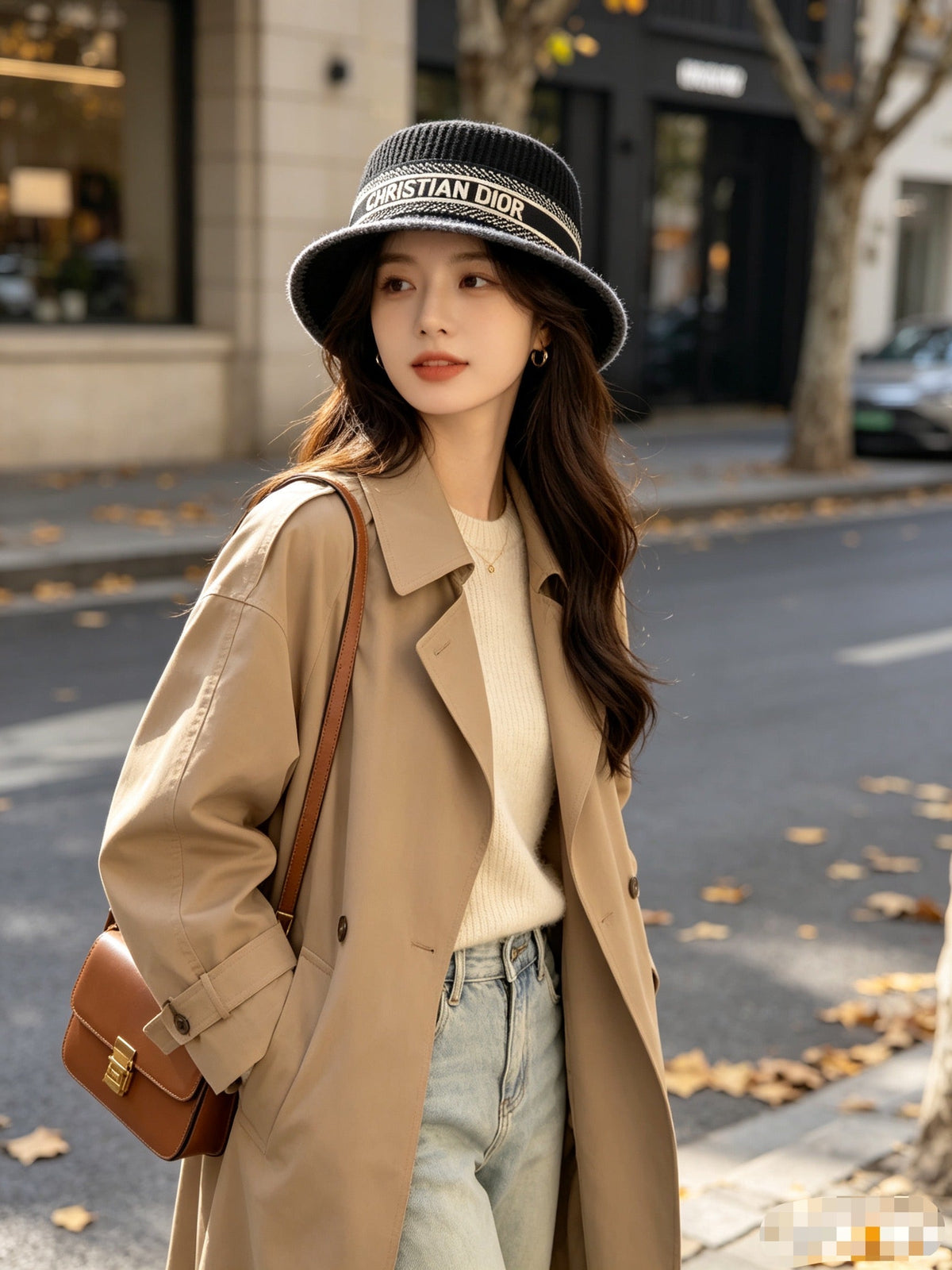 Dior New Wool Flat-Top Hat