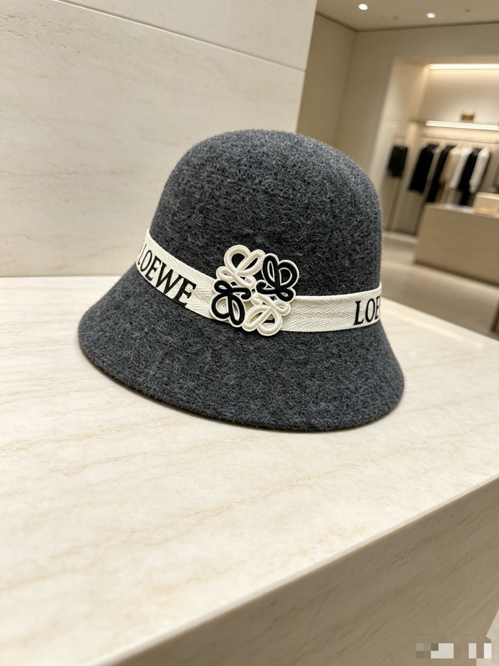 Loewe New Wool Bucket Hat